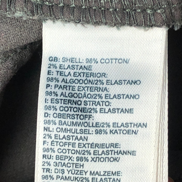 The North Face Corduroy Jeans Womens 6 Gray Bootcut Low Rise Stretch Cotton - Picture 8 of 14